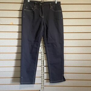 Talbots Petites‎ 4 P Navy Blue Stretch Pants Jeans